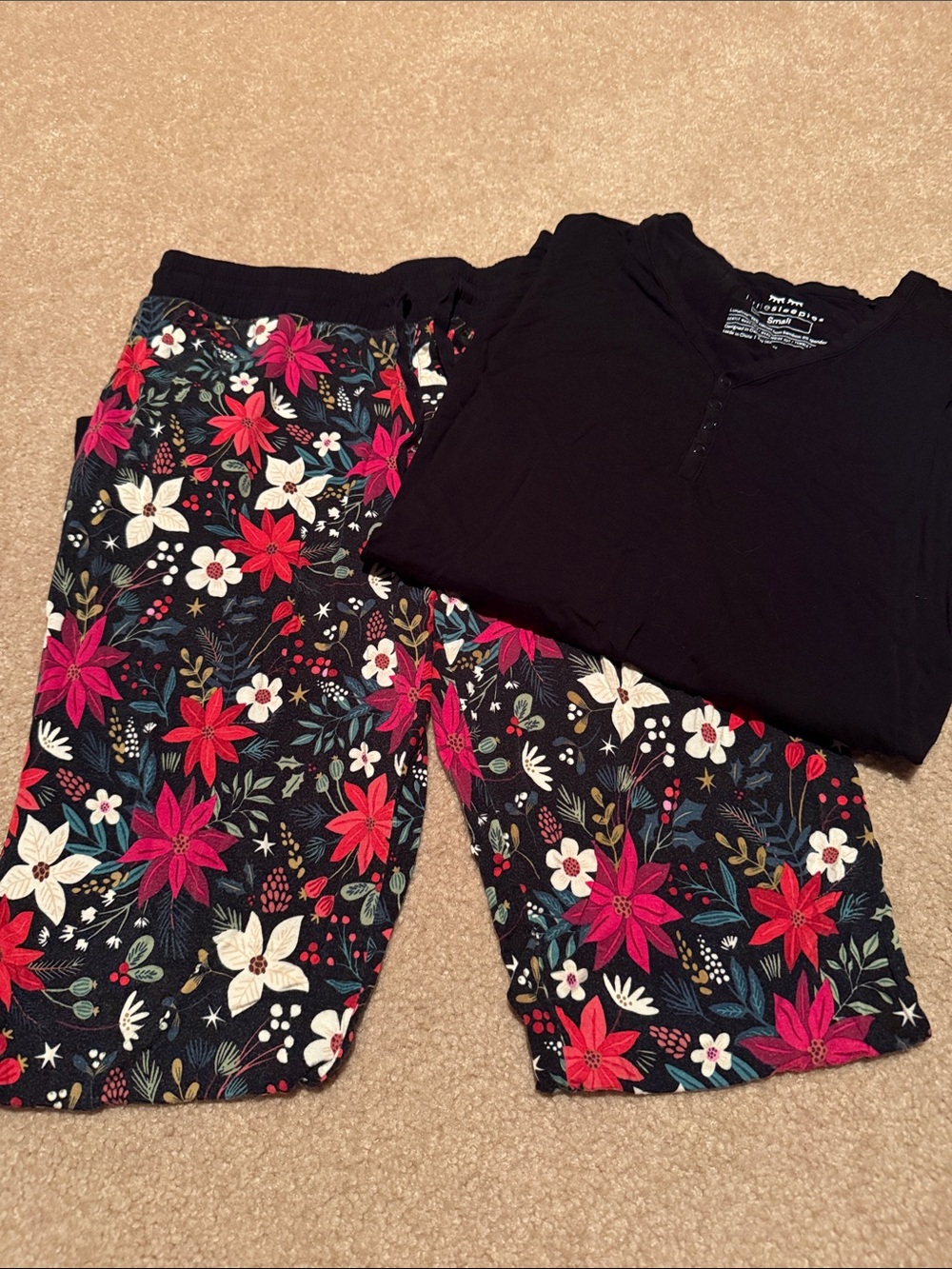 Little Sleepies Very Merry Christmas - Women’s Set - size small